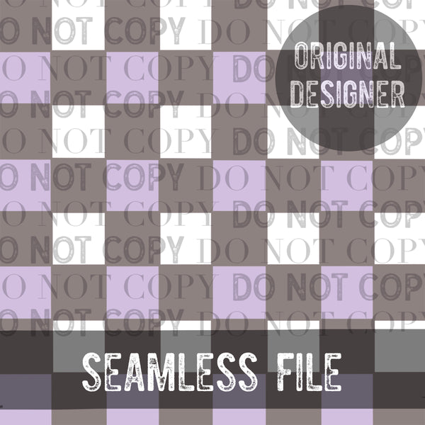 Purple checker seamless  Cerra's Shop Creates   
