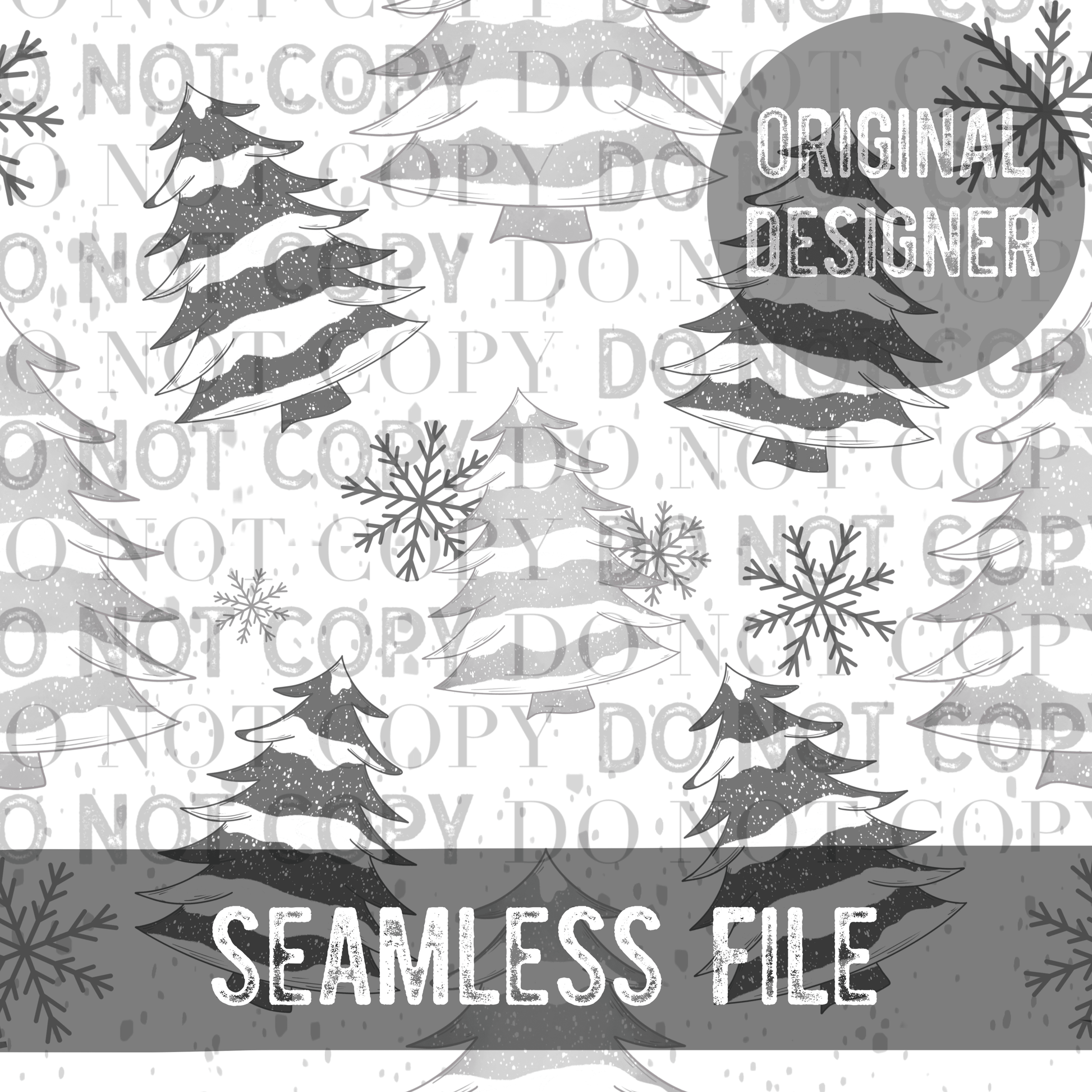 Winter wishes seamless  Cerra's Shop Creates   