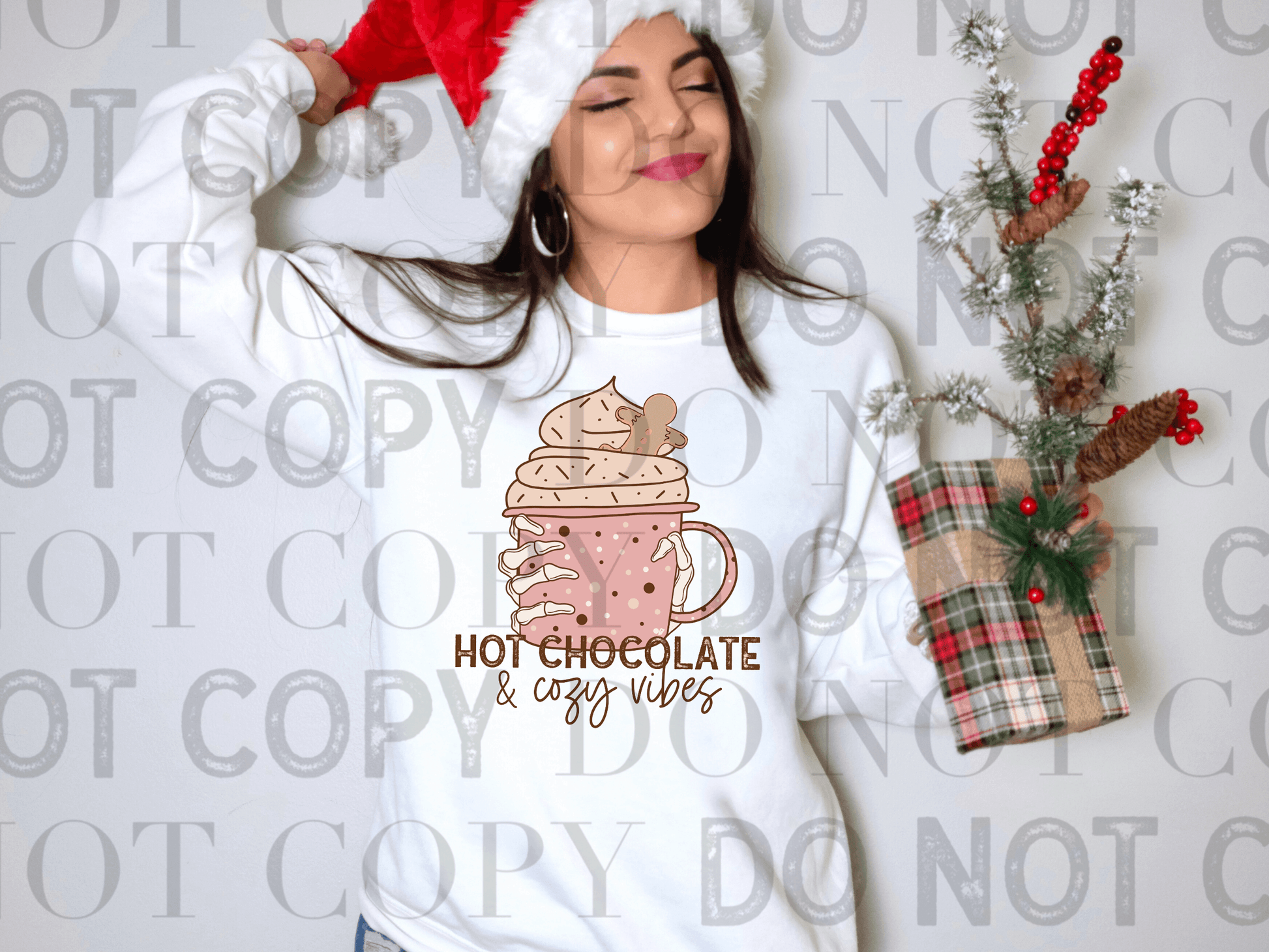 Skellie Gingerbread hot cocoa  Cerra's Shop Creates   