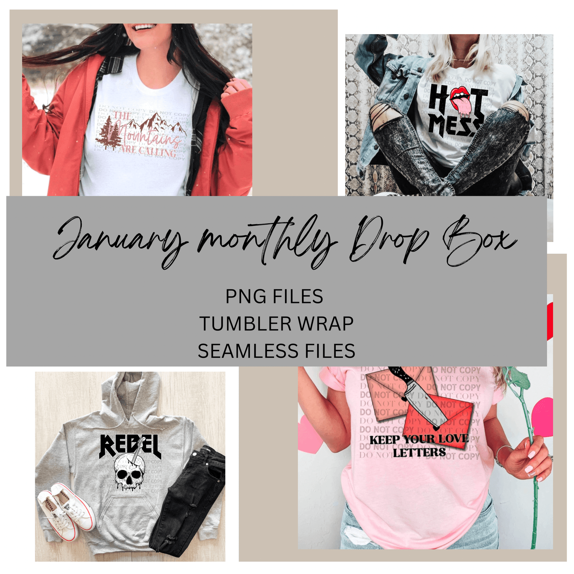 January 2023 Monthly Drop Box  Cerra's Shop Creates   