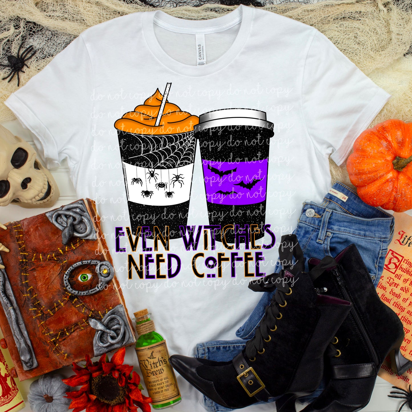 Even witches need coffee  Cerra's Shop Creates   